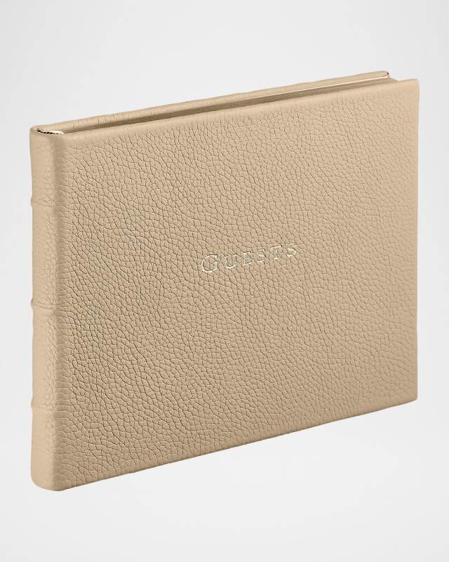 Leather Guest Book